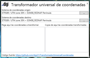 Transformador Universal de Coordenadas