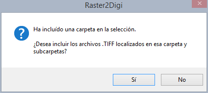 Generador de imágenes piramidales solicitando si cargar archivos de subcarpetas