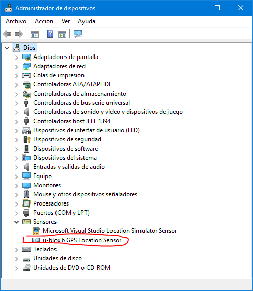 AdministradorDeDispositivosMostrandoUblox